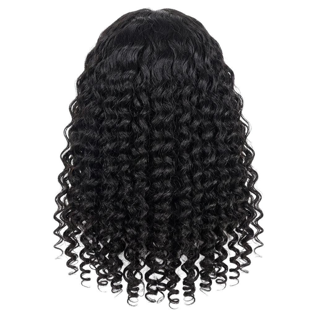 Burmese Curly Half Wig
